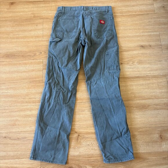 Dickies Mid Rise Classic Straight Leg Denim Jeans Grey Men’s Size 30 - Picture 2 of 11